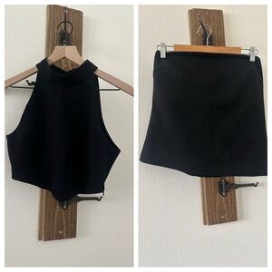 Zara Elegant Black tops size small bundle